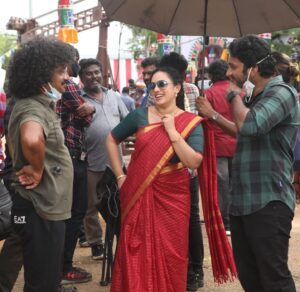 Nithya Menen Instagram - 2 years of Thiruchitrambalam today :) We could all not meet for this one , but it still comes with a celebration. I think it’s poetic that my first National Award should come for us through this film.  What an experience it has been 🥰

Thank you everyone who called me , who were jumping with joy, who were so overwhelmed and couldn’t speak. To everyone who I have never met, but who have so much love for me in their heart and bless me from a distance, and always wished for this so intensely. I felt that everyone was experiencing it , as if they had won themselves. What a blessing it is when people root for you so personally. 

This is a genuine Thank You to the regional and central jury of National Awards 2024, for recognising and awarding this film. For acknowledging that even performances that look simple on the outside are not simple to do, and that this is also work that is substantial. 
A Good performance is not synonymous with dramatic weight loss or gain, prosthetics or any major physical transformation. Those are a part of a performance but they are not ‘the’ performance. 
I have always strived to prove this. And you have helped me do so successfully. 

For Thiruchitrambalam , any award that any of us gets, will belong to and be shared by all four of us.  Because I have never before been a part of a film where the lead actors have contributed so equally to the performance of the film as a whole . So this is one quarter Bharathiraja sir , @joinprakashraj , @dhanushkraja s and mine. I love you guys a lot. ♥️ Thank you for being so vocal about my strengths. It’s hard to come by in a place where rumours are talked about more than the truth. 
Here’s to more films like this one. 😊