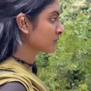 Nivedhithaa Sathish Instagram - Heart is so full, Thank you for all the love! #Thaenpasiyaar 🥺♥️🙏🏾

#CaptainMiller