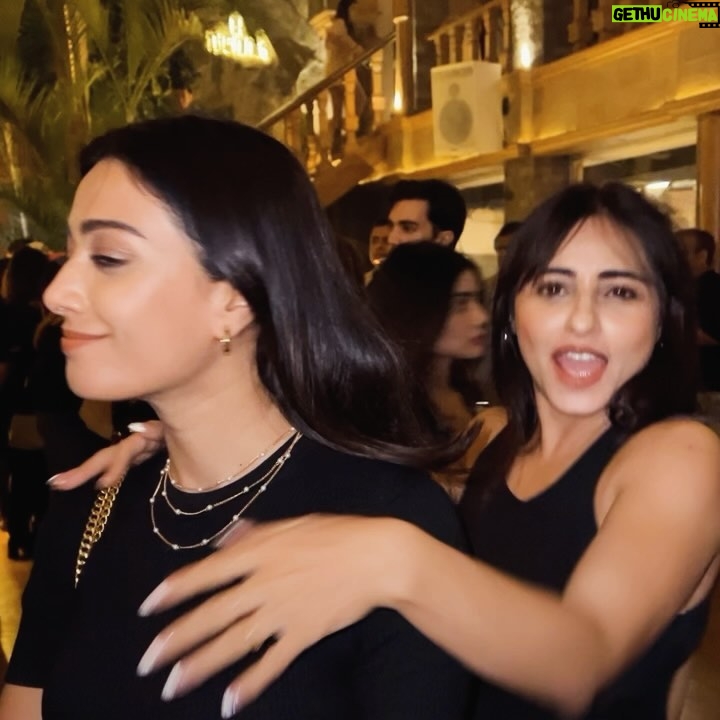 Niyati Fatnani - 59.2K Likes - When Wednesday feels like Saturday 🖤🎶🪩💃💋
Last night with gorgeously cool ones…
#aboutlastnight #niyatifatnani #feltcute #mightdeletelater