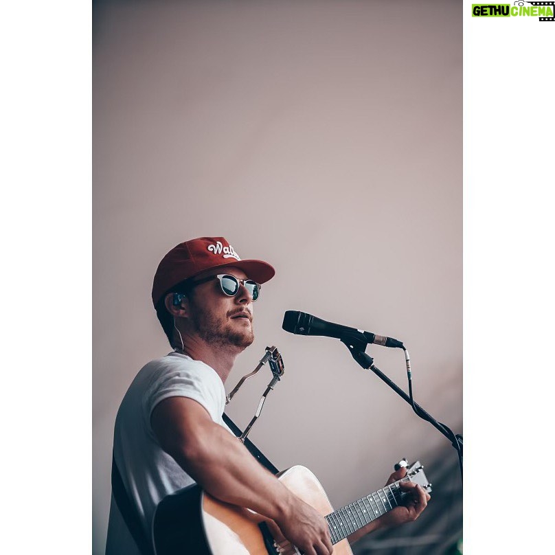 Noah Reid - 9.7K Likes - What an amazing time at the @winnipegfolkfestival many thanks to all of you who braved the heat and brought the energy, the amazing volunteers who kept the wheels moving, and the brilliant musicians who came to share their talents. Felt lucky to be among all of you.
1-3. @jsenftphotography took these pictures of me playing music and I like them 🙏
4. when the PA went out mid set, I got to chat with some of the younger audience members down front. Highlight of the show for me.
5. Stole this one from @kaitlouis so great to reconnect with you and @wyattclouis
6. @jamiekronick and @adriangordoncook taking in some tone
7. @bergrant @jaspercsmith and I at the Lucinda set trying to secure the @wallys sponsorship
8. @jaspercsmith took this process shot of me trying to secure that @steinwayandsons sponsorship (feat. @bassicallykurt’s stylin boot)
9. An arts and crafts project by one of the aforementioned young fans, I can be seen here singing curse words during Hate This Town
10. The show after the show. Thanks to @weejohnnys and shoutout to Jade who nailed those Sia tunes.