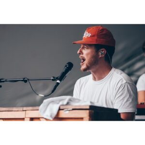 Noah Reid Instagram - What an amazing time at the @winnipegfolkfestival many thanks to all of you who braved the heat and brought the energy, the amazing volunteers who kept the wheels moving, and the brilliant musicians who came to share their talents. Felt lucky to be among all of you. 

1-3. @jsenftphotography took these pictures of me playing music and I like them 🙏

4. when the PA went out mid set, I got to chat with some of the younger audience members down front. Highlight of the show for me. 

5. Stole this one from @kaitlouis so great to reconnect with you and @wyattclouis 

6. @jamiekronick and @adriangordoncook taking in some tone

7. @bergrant @jaspercsmith and I at the Lucinda set trying to secure the @wallys sponsorship

8. @jaspercsmith took this process shot of me trying to secure that @steinwayandsons sponsorship (feat. @bassicallykurt’s stylin boot)

9. An arts and crafts project by one of the aforementioned young fans, I can be seen here singing curse words during Hate This Town

10. The show after the show. Thanks to @weejohnnys and shoutout to Jade who nailed those Sia tunes.