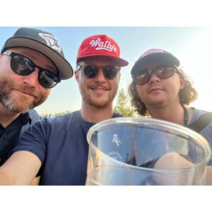 Noah Reid Instagram - What an amazing time at the @winnipegfolkfestival many thanks to all of you who braved the heat and brought the energy, the amazing volunteers who kept the wheels moving, and the brilliant musicians who came to share their talents. Felt lucky to be among all of you. 

1-3. @jsenftphotography took these pictures of me playing music and I like them 🙏

4. when the PA went out mid set, I got to chat with some of the younger audience members down front. Highlight of the show for me. 

5. Stole this one from @kaitlouis so great to reconnect with you and @wyattclouis 

6. @jamiekronick and @adriangordoncook taking in some tone

7. @bergrant @jaspercsmith and I at the Lucinda set trying to secure the @wallys sponsorship

8. @jaspercsmith took this process shot of me trying to secure that @steinwayandsons sponsorship (feat. @bassicallykurt’s stylin boot)

9. An arts and crafts project by one of the aforementioned young fans, I can be seen here singing curse words during Hate This Town

10. The show after the show. Thanks to @weejohnnys and shoutout to Jade who nailed those Sia tunes.