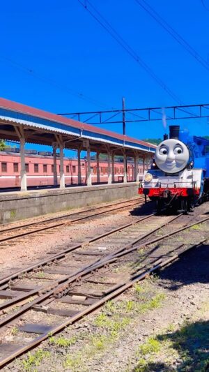 Nobuyuki Suzuki Instagram - "DAY OUT WITH THOMAS 2023" dengan tema serial televisi anak-anak "Thomas the Tank Engine" yang populer di seluruh dunia.

Ada dua perjalanan pulang pergi sehari, pagi berangkat dari Stasiun Shin-Kanaya pada pukul 10:38 dan yang lainnya pada sore hari berangkat dari pukul 14:14. Kalian tidak dapat naik dan turun di Stasiun Ieyama atau pindah ke bus pengganti menuju Stasiun Senzu.
Thomas akan dioperasikan selama total 122 hari dari 29 April (Sabtu/hari libur) hingga 25 Desember (Senin), 2023, yang merupakan jumlah hari terbesar yang pernah ada loh.Acara ini dijalankan oleh Oigawa Railway Co Ltd , yang dikenal dengan lokomotif uap dan kereta wisata di prefektur Shizuoka, termasuk kereta bertema Thomas yang diluncurkan pada tahun 2014.

Tiket tersedia online melalui situs web  tiket Lawson . Harga tiketnya 3.400 yen untuk dewasa dan 1.710 yen untuk anak-anak. Selain itu, biro perjalanan seperti Daitetsu Advance (Kota Shimada, Shizuoka) ada juga tour paket, dan Kalian  dapat  memesan tiket untuk menaiki Thomas.

Waaaa seruu kan ?
Ayo ke Jepang naik Thomas 

#oigawarailway#oigawa#dayoutwiththomas#shizouka#thomasandfriends#traveljapan#トーマス#けんごお出かけ日#dayoutwiththomas