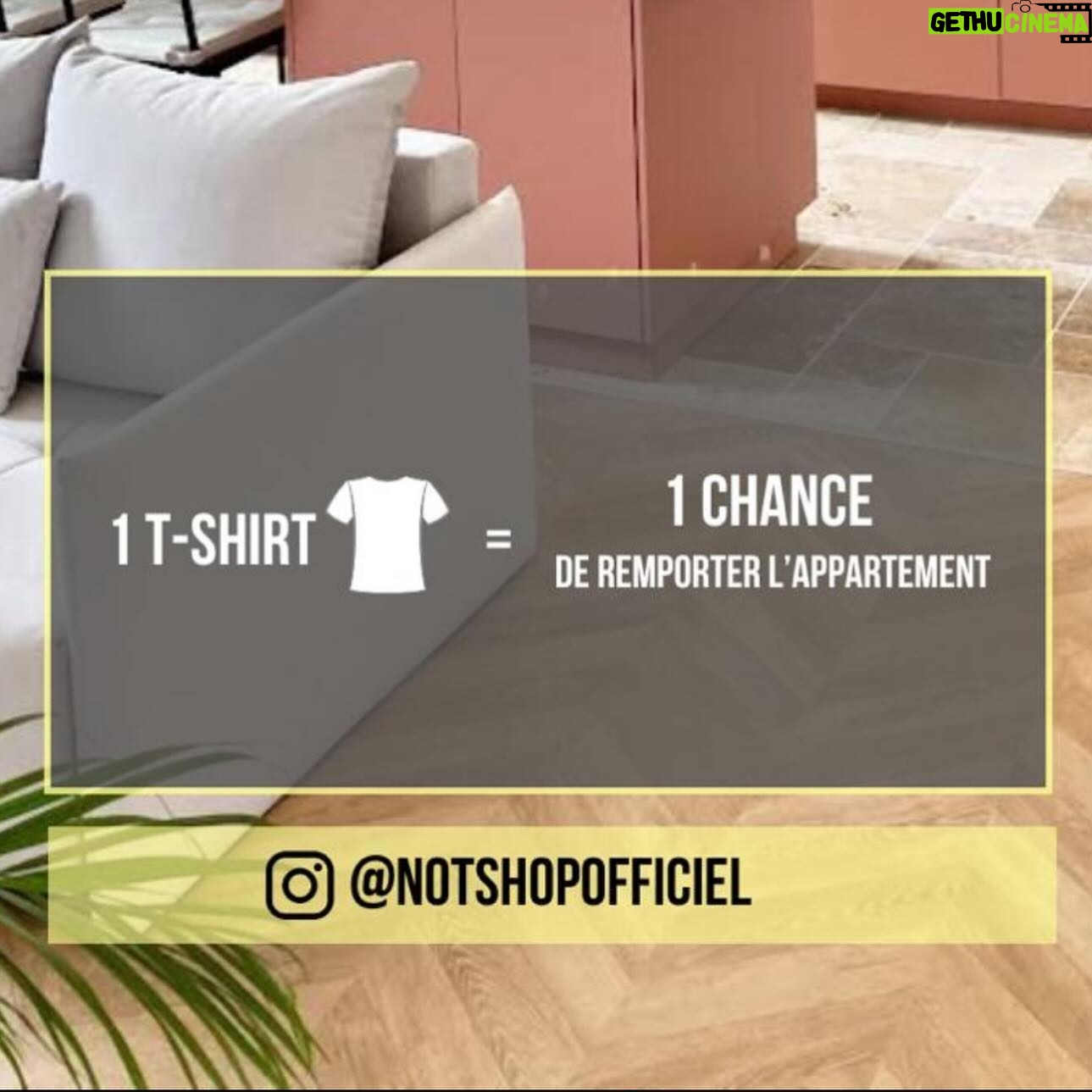Noémie Abossolo - 13.9K Likes - Le secret est enfin révélé…
La marque NOT organise LE PLUS GRAND TIRAGE AU SORT , avec un gain encore jamais offert en France ! 🇫🇷
À gagner : Un appartement de rêve à Cannes 🏡✨
Entièrement rénové et designé par @notshopofficiel ! 🎨
Pour participer, c’est super simple :
1 commande = 1 chance de gagner 🎟️
Suivez-les sur Instagram ET TikTok 📲
👉🏽 @notshopofficiel
Afin de pouvoir suivre l’avancée du jeu concours en temps réel !
Si tu ne gagnes pas, tu repars quand même avec un t-shirt stylé 👕
En boutique ou en ligne, tentez votre chance! 🛒
Bonne chance à tous la famille !🍀
#collaborationnonrémunérée