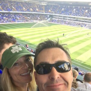 Nolan North Instagram - Sunny day at White Hart Lane!!