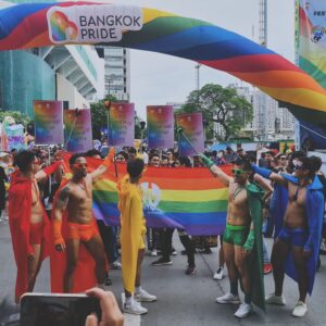 Noppharnach Chaiwimol Instagram - เคารพ,แตกต่าง,หลากกลาย,เท่าเทียม #bangkokpride2024