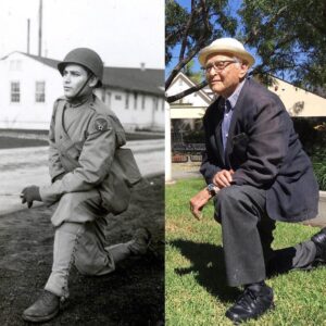 Norman Lear Instagram - On this Veterans Day weekend, this World War II combat vet honors all who defend democracy, with gratitude to @peoplefor_ and all who give of themselves to make our beloved country a more perfect union. Link in bio. #veteransday #usatoday