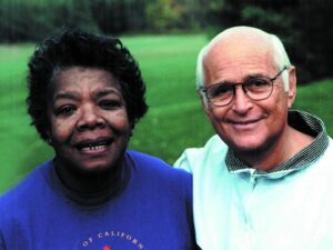 Norman Lear Instagram - As one of our dearest friends and godmother to our twin daughters, we can’t overstate how much @drmayaangelou, her courage, brilliance, and friendship meant to our family. We bless and treasure every memory of our time together. 
#celebrateangelou95 #drangelou95