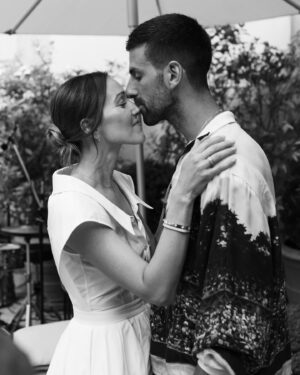 Novak Djokovic Instagram - Honored to be on the cover of @vogue.adria and grateful for last night’s celebration. Thank you Anna and everyone at Vogue for an unforgettable evening. And 🙌🏽 to @lacoste for my new favorite shirt.