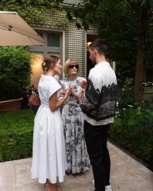 Novak Djokovic Instagram - Honored to be on the cover of @vogue.adria and grateful for last night’s celebration. Thank you Anna and everyone at Vogue for an unforgettable evening. And 🙌🏽 to @lacoste for my new favorite shirt.