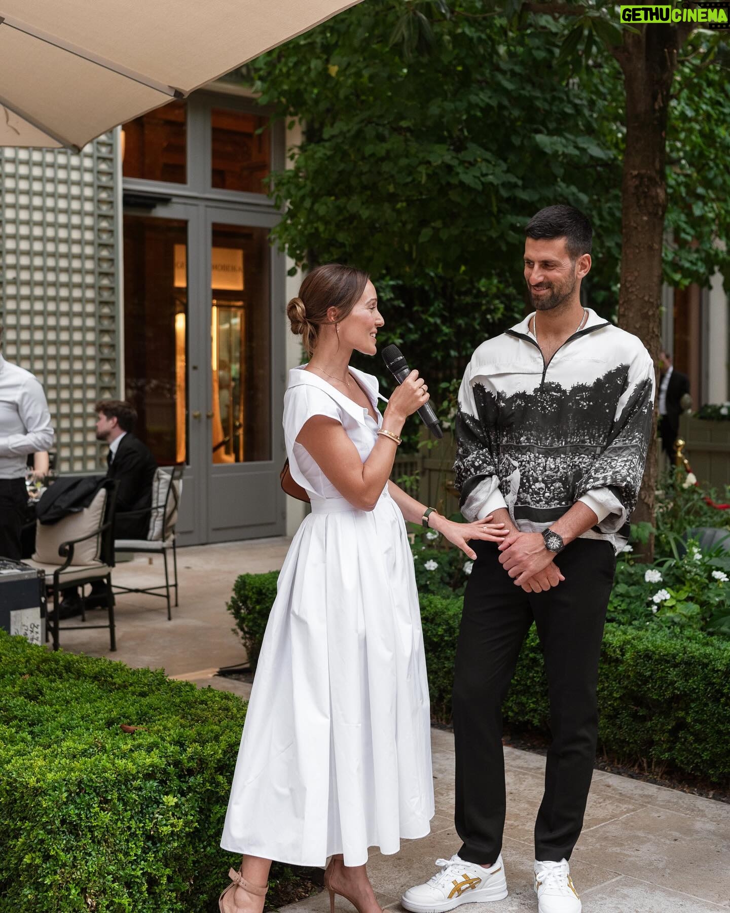 Novak Djokovic - 758.5K Likes - Honored to be on the cover of @vogue.adria and grateful for last night’s celebration. Thank you Anna and everyone at Vogue for an unforgettable evening. And 🙌🏽 to @lacoste for my new favorite shirt.