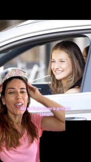 Núria Marín Instagram - Piiip piiiip! Princesa al volante! #RoyalSalseo