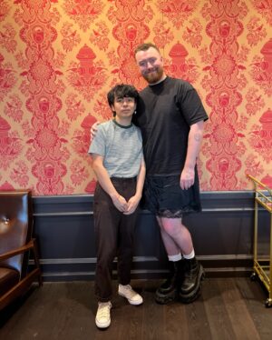 Ocean Vuong Instagram - had a heart-rending conversation with the dear lightbeam @samsmith on their podcast. we all know Sam for their vocal range and stunning, charismatic poise on stage, but I must say: Sam is also such an astute, intelligently rich, and generously kind conversationalist, making for an interview I’ll take with me for the rest of my days. 

here we talked about our beginnings, open mics, Queer gardens, griefs, doubts, Etta James, Bryan Adams, fibs, grandmothers and…last but not least…the rimjob as an act of potential grace, mercy, and rescue. I said what I said, friends. 😎 🥹
(Link in bio)