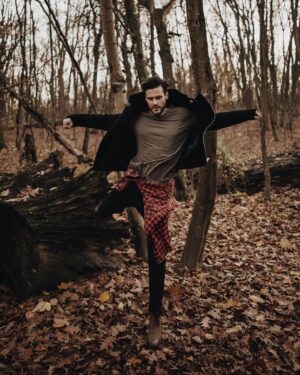 Oleg Zagorodnii Instagram - All made in Ukraine-me, Pavlo photographer @pavel_lesko and jacket @smolin_brand 💛💙