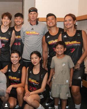 Olivia Cheng Instagram - I love coming out for the @ccyaa_ Celebrity Classic because, as a former competitive gymnast, I know firsthand the importance and impact sports can make in a kid’s life.  The discipline you learn, the ability you build to face discomfort and fear, the surprise when you discover your body does more than you thought it could— all life skills a kid will take forward to every part of their world.  Thanks for taking such good care of us as always @clemchu13, Yolanda, Kianna, Lyndon and team!  Hats off once again to @jlin7 @simuliu for headlining the event and leading with such class and camaraderie.  To @jasonwilliams55, thank you for being such a sweetheart and coming out with @mattbonner_15 to show us what’s what. Coach @dominiquewilkins21, you made our day! And loved connecting / re-connecting to fellow players, you guys are ✨✨✨ (ran out of tag space but ❤️🙏❤️)To all sponsors and fans, and good friends who came out (@bubbabach @opthony @tiffanymchiu @rickiprosper) your support and good energy is everything! To any of the kids reading this who benefit from the scholarships and sport programs CCYAA and the @jlinfoundation deliver, you matter, your dreams matter, we see you ❤️ #googlepixel photos: @uannasor  @ja.seto @iamantonmak @peace.madeit HMU Carla McKeever ❤️