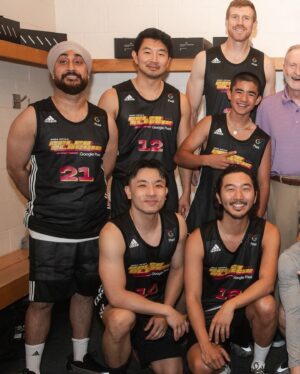 Olivia Cheng Instagram - I love coming out for the @ccyaa_ Celebrity Classic because, as a former competitive gymnast, I know firsthand the importance and impact sports can make in a kid’s life.  The discipline you learn, the ability you build to face discomfort and fear, the surprise when you discover your body does more than you thought it could— all life skills a kid will take forward to every part of their world.  Thanks for taking such good care of us as always @clemchu13, Yolanda, Kianna, Lyndon and team!  Hats off once again to @jlin7 @simuliu for headlining the event and leading with such class and camaraderie.  To @jasonwilliams55, thank you for being such a sweetheart and coming out with @mattbonner_15 to show us what’s what. Coach @dominiquewilkins21, you made our day! And loved connecting / re-connecting to fellow players, you guys are ✨✨✨ (ran out of tag space but ❤️🙏❤️)To all sponsors and fans, and good friends who came out (@bubbabach @opthony @tiffanymchiu @rickiprosper) your support and good energy is everything! To any of the kids reading this who benefit from the scholarships and sport programs CCYAA and the @jlinfoundation deliver, you matter, your dreams matter, we see you ❤️ #googlepixel photos: @uannasor  @ja.seto @iamantonmak @peace.madeit HMU Carla McKeever ❤️
