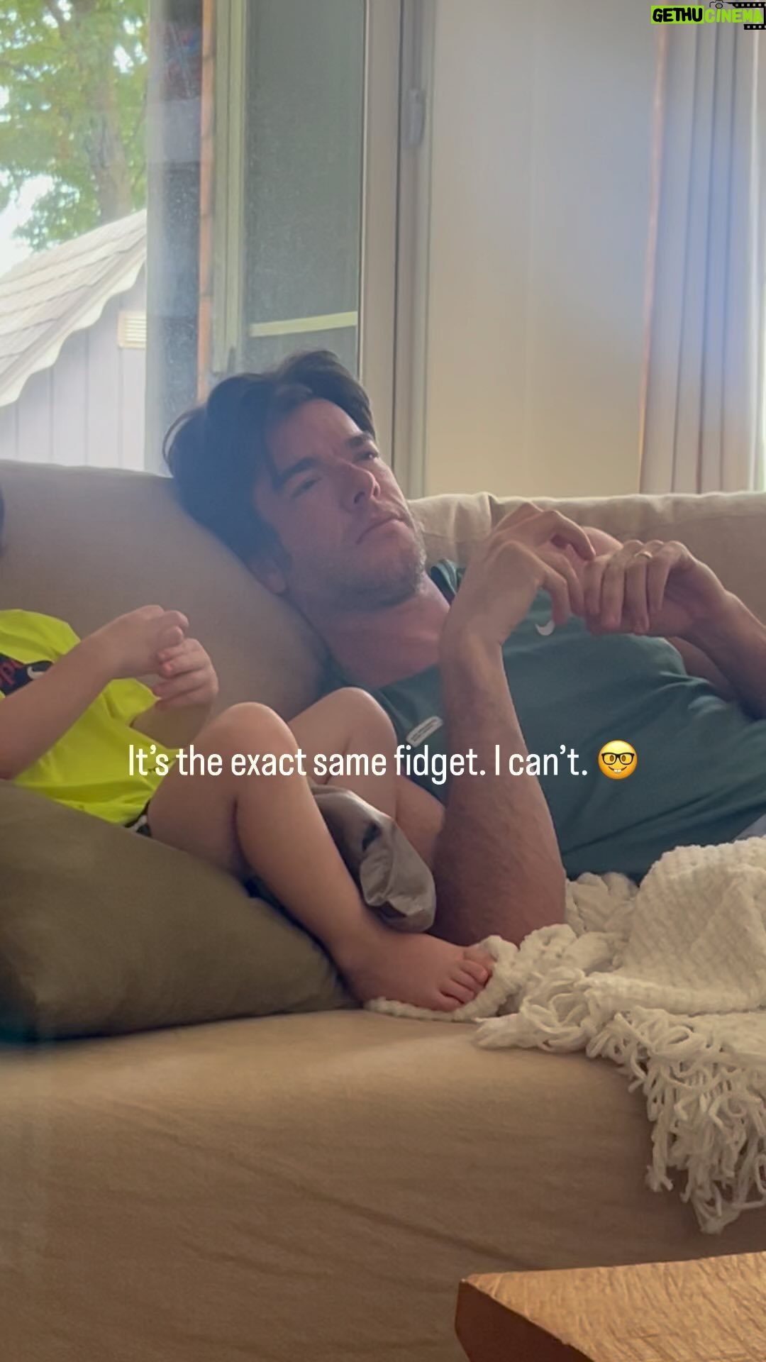 Olivia Munn - 3 Likes - Malcolm’s been doing this since 10 months old but this is the first time I could capture it.