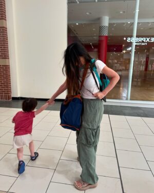 Olivia Munn Instagram - Being a parent is mostly just carrying things 😅