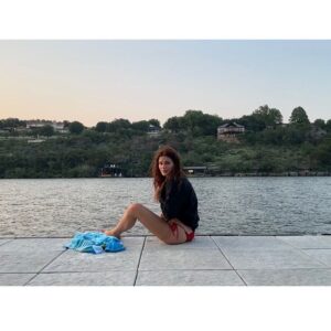 Olivia Rouyre Instagram - from the lake. 

@alo