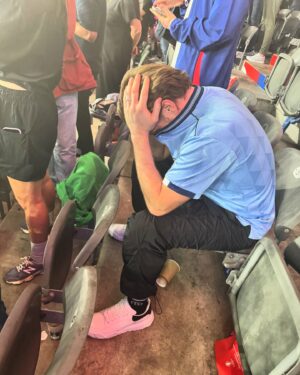 Olly Murs Instagram - When you realise you’ve got to fly from Berlin to Zurich before heading back to London after losing the Euros 😫💀❌ Huge thanks @qatarairways for the hospitality and letting me experience this unforgettable night!