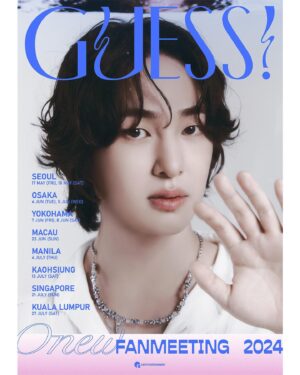 Onew Instagram - 2024 ONEW FANMEETING <GUESS!> ASIA TOUR

#온유 #ONEW #GUESS #ONEW_GUESS 
#GRIFFIN
