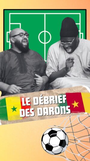 Othman El Hamdaoui Instagram - La CAN avec les darons : Sénégal / Cameroun ! @moussiertombola 🇲🇦🫶🏽🇸🇳🤣