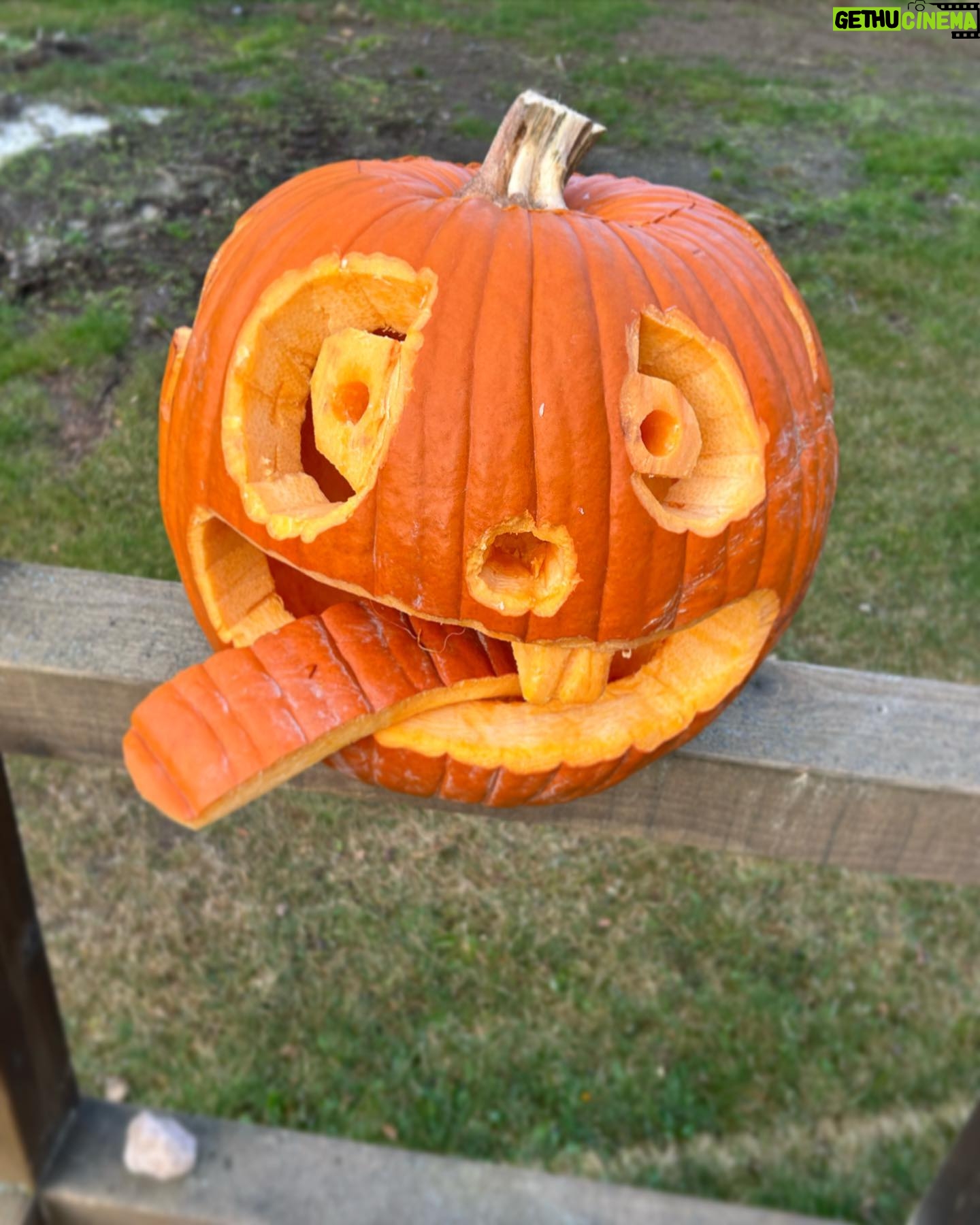 Otto Kilcher - 2.6K Likes - Punkin fun on the homestead. Which is your favorite?
#kilcher #kilchercountry #kilcherhomestead #halloween #jackolantern #ifyaknowyaknow #checkenginelight