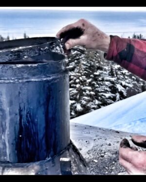 Otto Kilcher Instagram - Doin’ a little more chimney maintenance. Tune in for the full video up later this month on the YouTube! youtube.com/@otto_kilcher 
#kilcherhomestead #chimneysweep