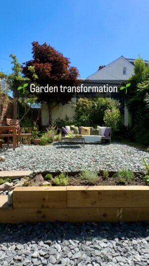 Owain Wyn Evans Instagram - 🪴 Garden transformation🪴 This place was a mess! We’d been using it as a dumping ground during renovation, but with a bit of TLC and DIY… it’s now a space we love spending time in (and so do the bees!) 🐝 
.
.
#diy #doityourself #doityourselfproject #garden #gardendesign #gardeninspiration #diygarden #diygardening #homerenovation #homereno #ukhomereno #gardenideas #gardenlove #ukhomerenovation #ukhomereno