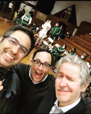 P.J. Byrne Instagram - The guy on the left wrote and directed his first movie! #SomewhereInQueens and absolutely crushed it! All 3 guys are in the movie… and we go back back a bit! Love these guys and this film…. Opens on Friday!!! Goooo Seeee IT!!! It truly is a gosh darn lovely gem of a film. @roadsideattractionsfilms