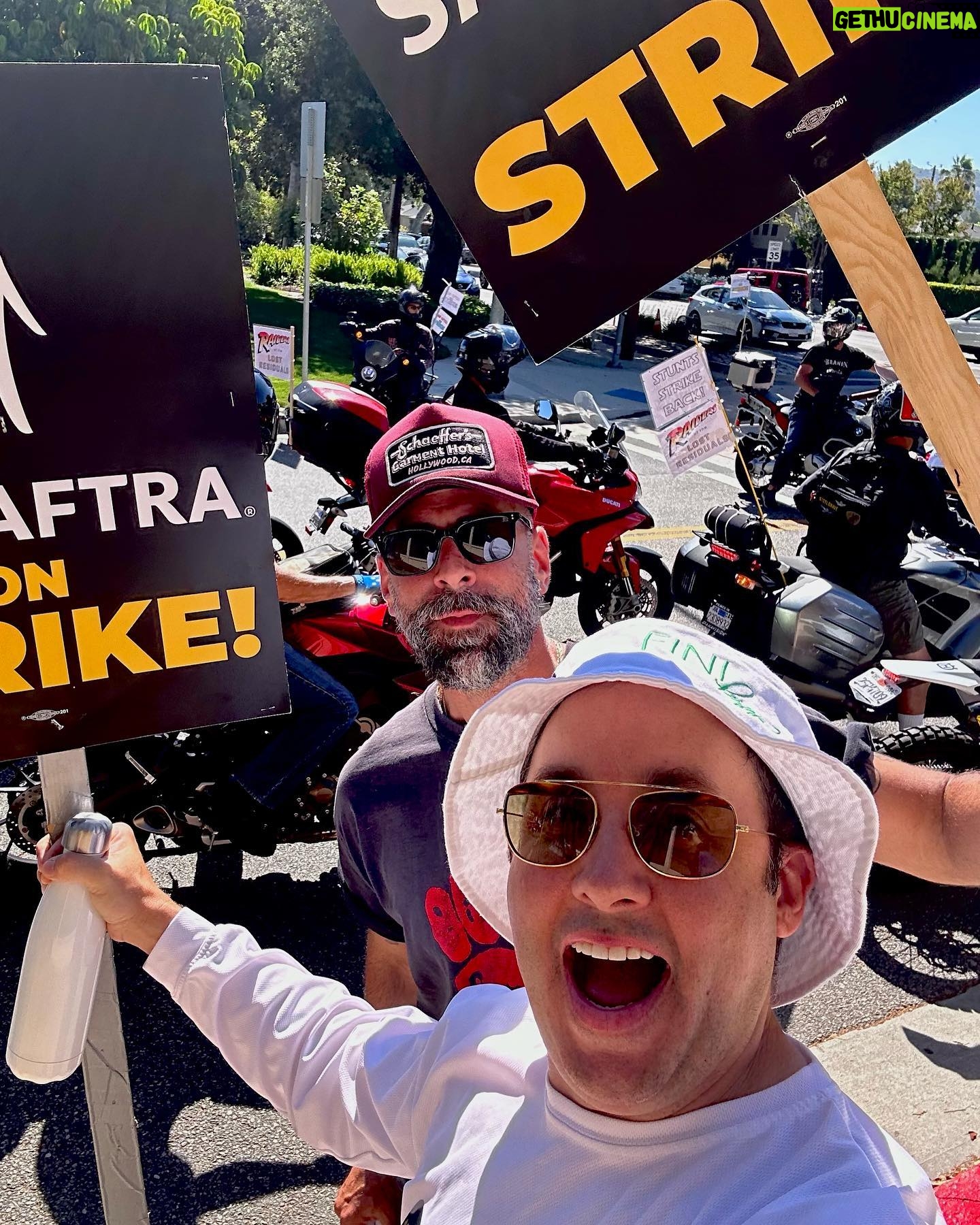 P.J. Byrne - 539 Likes - You always feel a little stronger with the @sagaftra Stunt Crew behind you! #SAGAFTRAStrong