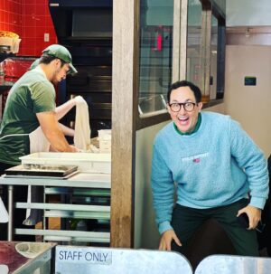P.J. Byrne Instagram - Finally!!! Best Day Ever! Like being a kid in a “pizza” store.  I know how hard my lil bro @seanbfeeney works… he and @wmunseld crushed it! So damn proud!  @finipizza is truly incredible pizza. And all the people that work there are gem humans. Go there … be there … live there! And I got to see @mariafeeney … magical day!!