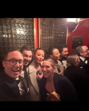P.J. Byrne Instagram - What a night at the @sagawards ! @babylonmovie didn’t win for best cast ensemble but we still had a blast! And I already won the lottery anyway , blessed with  @jaimebyrneevents for a wife. Love my cast!! Love this movie! Xoxo !!! And a BIG Thanks for making us look and feel great @tiffbrisenostylist @paulnortonhair @doradosbytony