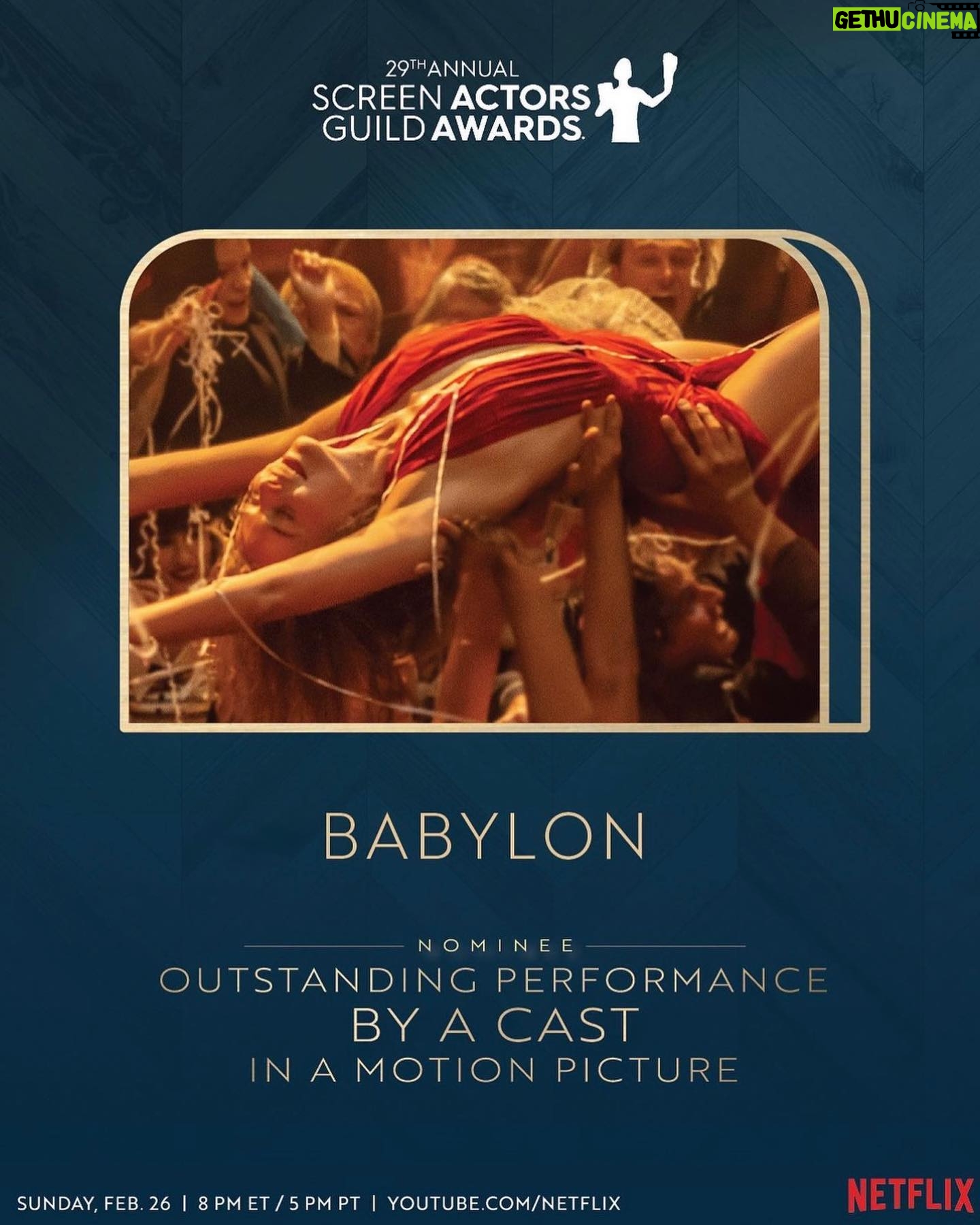 P.J. Byrne - 485 Likes - Ahhhhhhhhh!!! We got nominated for a @sagawards !!! Goooo team @babylonmovie !! Ahhhhhhhhh!!! @paramountpics Ahhhhhhhhhh!!! #SagAwards!! @sagaftra !!! Ahhhhhhhh