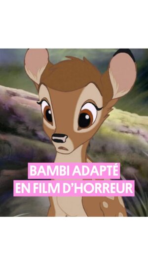 Pablo Mira Instagram - Bambi va être adapté en film d’horreur pour la plus grande joie de Pablo 🦌