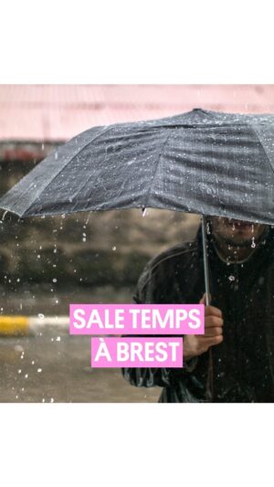 Pablo Mira Instagram - Pablo a une pensée pour tous les Brestois et la Bretagne en général ☔️