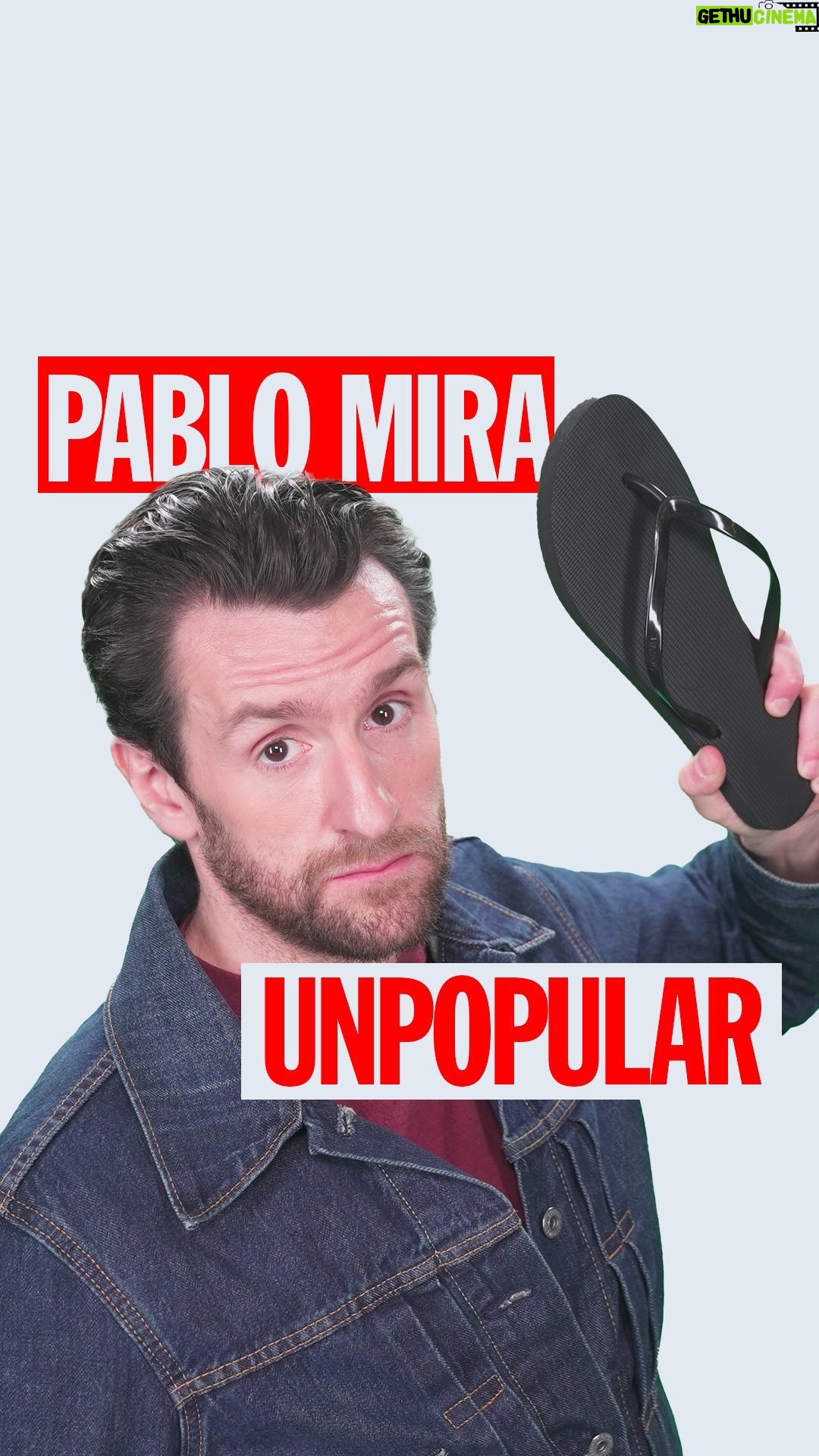 Pablo Mira - 9.7K Likes - Unpopular opinion : Les tongs on valide ou pas ? @pabl0mira défend en tout honnêteté l’indéfendable : Les tongs 👀
Retrouvez-le du 26 au 31 décembre 2024 aux Folies Bergère et en tournée dans toute la france 🔥