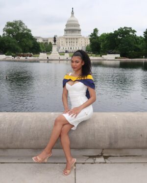Paige Hurd Instagram - Cloe Jai,
Words cannot express the feelings I’ve had watching you grow into the woman you’re becoming. My baby sister I admire your hustle. I admire your dedication. I admire your resilience. 
 I admire you having 75 different jobs, all while graduating with honors from THE Howard University. My mother raised some TOUGH women and I’m honored to share this life with you as your big sister .

I love you with all my heart, I pray in this next journey you can embrace celebrating yourself, being softer with yourself while succeeding in new opportunities that come your way. I pray blessings over your life in Jesus Name.

Congratulations
Celebrating you allll weekend. 🍾 🖤
Love,
Your big sister.