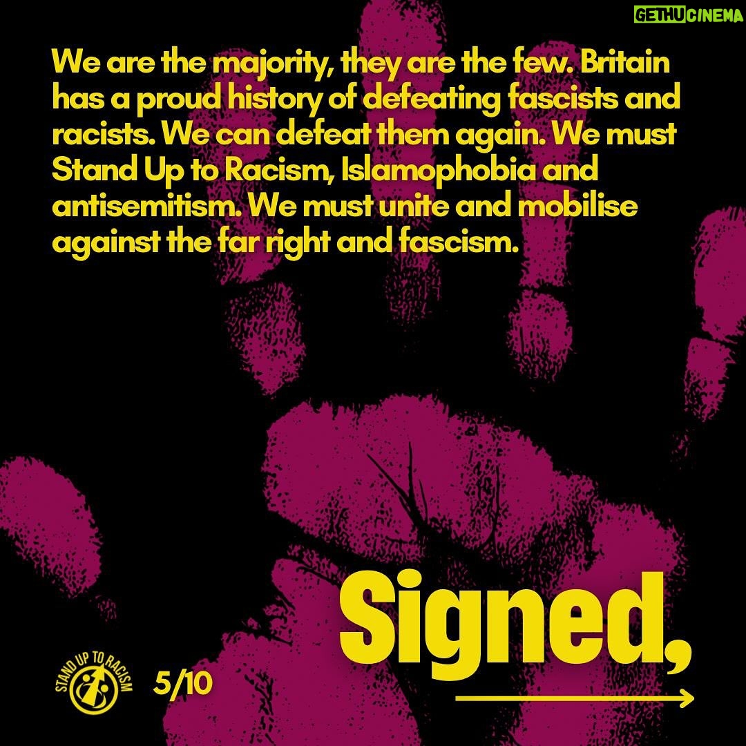 Paloma Faith - 80.8K Likes - UNITY STATEMENT: we’re uniting and mobilising to launch a campaign against the far right. New statement in @dailymirror by Stand Up to Racism signed by Paloma Faith, Diane Abbott MP, Bimini, Jeremy Corbyn MP, Kate Nash plus over 100 other politicians, music artists, campaigners, trade unionists and anti-racists.
Sign the statement: link in bio or bit.ly/unitystatement24
#standuptoracism
#standuptoracism #stopthefaright
