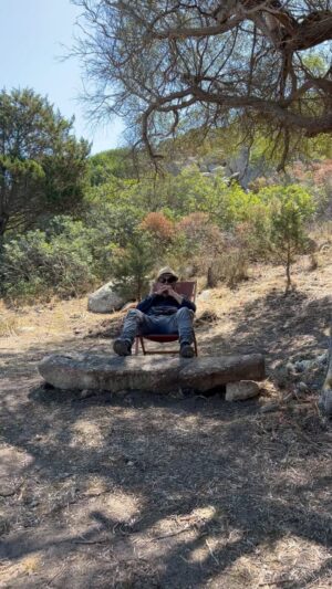 Pan Nalin Instagram - Director’s Chair. The best job in the world. 😇

@sardegna_official_ 
@sardegna 
@cinematavolara 
@tavolarasardegna 
#filmmaking 
#onlocation 
#filmdirector