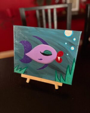 Pandora Boxx Instagram - I love Monster Movies so I decided to incorporate that love into my latest art which is my Drag Fish paintings! Available on my @etsy (link in bio). Here’s Vampira, Ms. Mummy, Phantom & Boo Gurl 👻🧛🏻‍♀️ #acrylicpainting #artoftheday