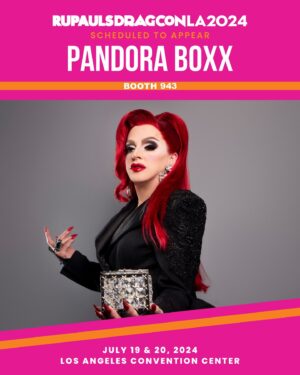 Pandora Boxx Instagram - Why yes, I will be at @rupaulsdragcon this year!! Whoooop! Come see me at Booth 943 🎉🙌🏻❤️ #boxxalbum out July 16th 🎉