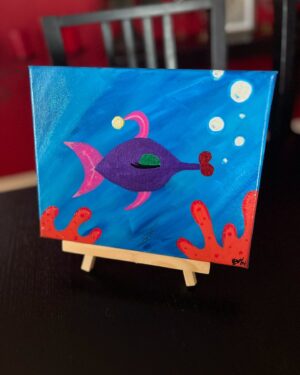 Pandora Boxx Instagram - Put some of my Drag Fish paintings up on my Etsy!! 🐟🐠🐡 Link in bio 😘