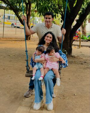 Pankhuri Awasthy Rode Instagram - Every time someone asked me how many kids I wanted, my answer was always that I wanted twins.. a boy and a girl ( or atleast I thought it). The day we found out that we were expecting twins, I knew that somehow I had manifested you both and lying half conscious in the OT , I asked Gautam numerous times before I could actually believe that it was Infact a Girl and a Boy!

A year has passed, and it only seems like yesterday when I was talking to you both inside my tummy, fighting tiny little kick wars with each other! A minute apart but so distinct in your natures.

Radhya, you are my soft cotton ball and my expression queen who gives the best hugs and loves to fight with daddy. 

Raditya, you are my curious little explorer with superhuman strength, energy, and agility that keeps us all on our feet. 

Thank you for giving us our little family. Thank you for completing us! I couldn’t be more blessed and grateful to God for giving me both of you.

Here’s to your one-year journey. 
Our hearts and hands 😉 are both full. ♥️♥️♥️♥️♥️♥️♥️♥️♥️♥️♥️♥️♥️♥️♥️♥️♥️♥️♥️♥️♥️♥️♥️♥️♥️♥️♥️♥️♥️♥️♥️♥️♥️♥️♥️♥️♥️♥️
♥️♥️♥️♥️♥️♥️♥️♥️♥️♥️♥️♥️♥️♥️♥️♥️♥️♥️♥️