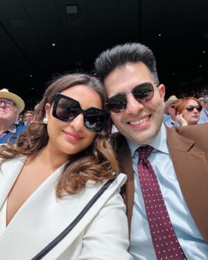 Parineeti Chopra Instagram - Wimbledon finals, strawberries & cream, and my love … the best weekend! 🥰 

Congratulations @carlitosalcarazz!
