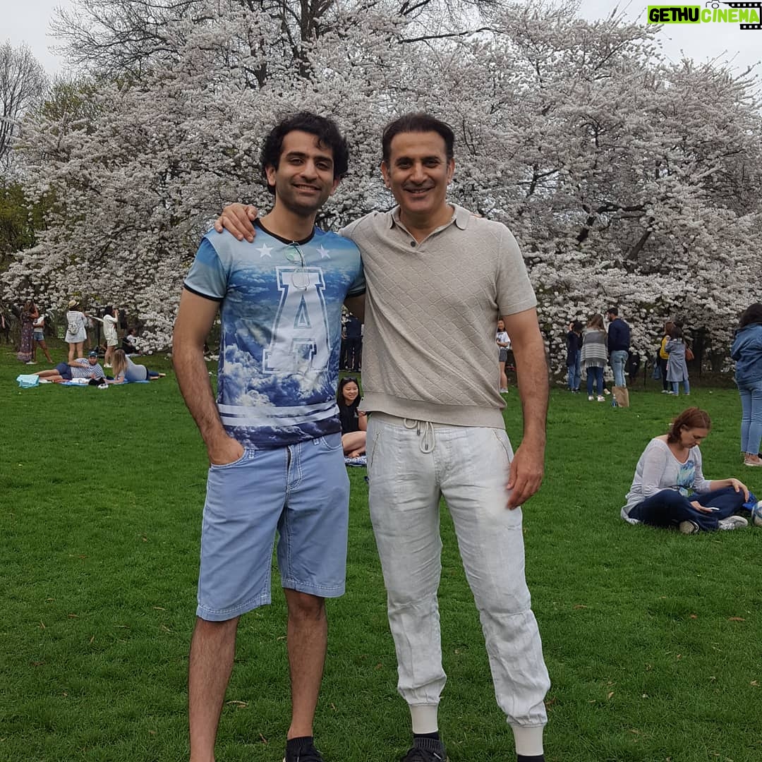 Parmeet Sethi - 4.2K Likes - To see my son blossom like the cherry tree at the back! #fathersonš¤