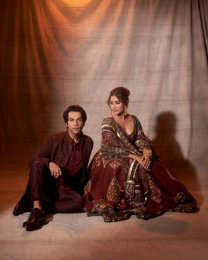 Patralekha Instagram - US ❤️ for #AnantRadhikaWedding 

Patralekhaa in @toraniofficial 
Jewellery: @anmoljewellers 
Styled by @sanamratansi 
Team: @jannat__r 
Hair: @arbazshaikh6210 
Make up: @elishab_mua 
📸 - @kaasastudio 

Rajkummar Rao in @kunalrawalofficial 
Footwear: @whitemuds_official 
Stylist: @sanamratansi 
Team: @sanjamkaur92 
📸 @kaasastudio