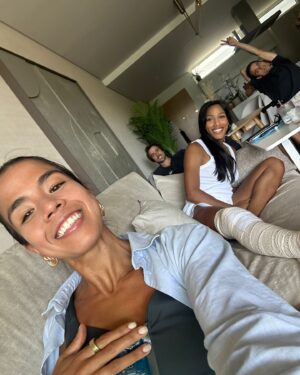 Patrícia Mamona Instagram - Vai ficar tudo bem ☺️🤍🫶🏽

#athlete #recovery