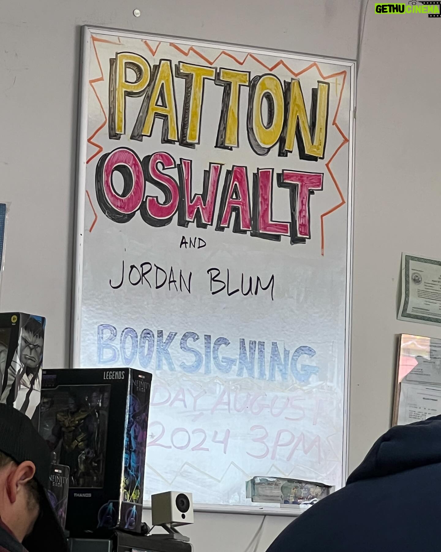 Patton Oswalt - 1.3K Likes - My writing partner needs a better agent.