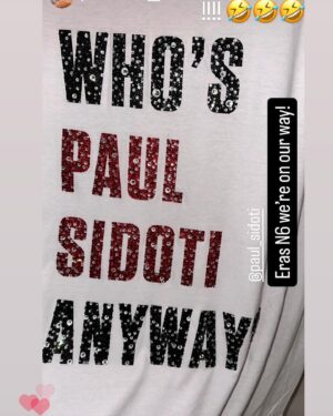 Paul Sidoti Instagram - Wow.. what an incredible, fun-filled, memorable summer in Europe this was!! The summer of 2024 will go down as the most rewarding, remarkable experience in my professional career as a musician.. The record-breaking numbers this tour has generated on a global scale will never be matched and to be a small part of it is truly humbling.. Years from now I’ll be able to tell my kids what their dad was part of and that brings me such joy and happiness.. I have to thank my amazing wife @ashsidoti for flexing her superpowers as a music executive while raising our two children (one as a newborn) while I was gone for 4 months and our kids for understanding.. Ashley, your support is unwavering and I love you so much for all you are.. To the fans, my gosh there are no words to describe your incredible loyalty and love you have shown us.. You know you are the best of the best and have been from day 1.. To our incredible team of management and crew who make our jobs as smooth as can be and operate at the very top of their game, 1000 percent every single day, thank you.. And to Taylor… thank you for another massive trip around the world on this amazing musical journey.. Much love always.. Wembley Stadium, our 8th and final sold out show here of another 93,000 people tonight, just wow.. See you all in October! ❤️🎸 @taylorswift #theerastour